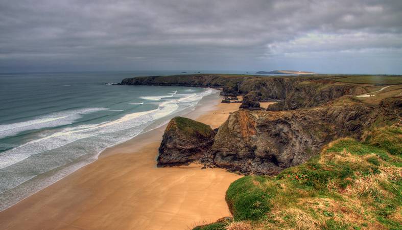 Western Morning View - North Cornwall coast from Bedruthan Steps to Trevose Head - © Ian Foster / fozimage