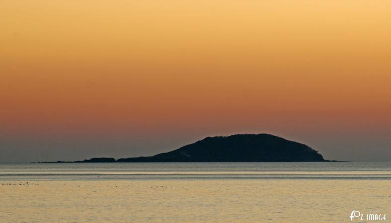 Sunset over Looe Island - © Ian Foster / fozimage 8th February 2015 - Sunset over Looe Island - © Ian Foster / fozimage