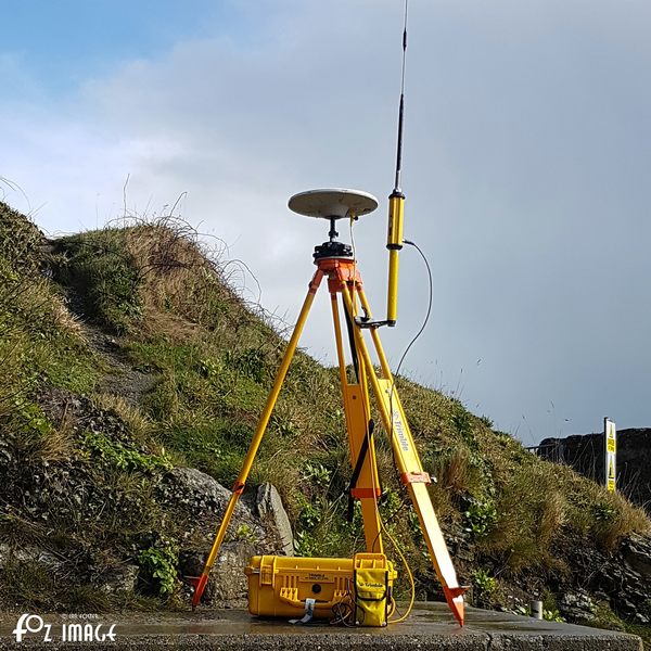 27 February 2017 - Plymouth Coastal Observatory equipment set up by the Kyber Pass © Ian Foster / fozimage