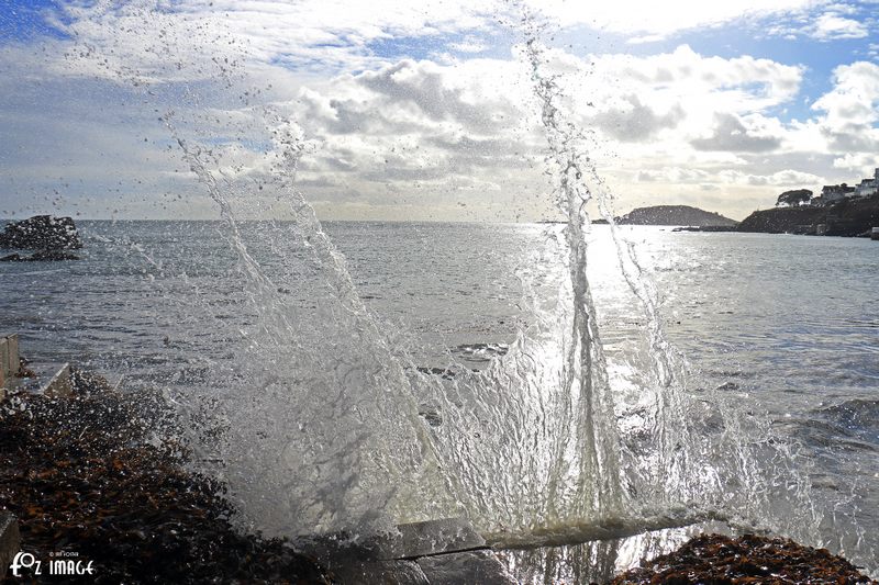 4 February 2017 - Seaweed and Splashes © Ian Foster / fozimage