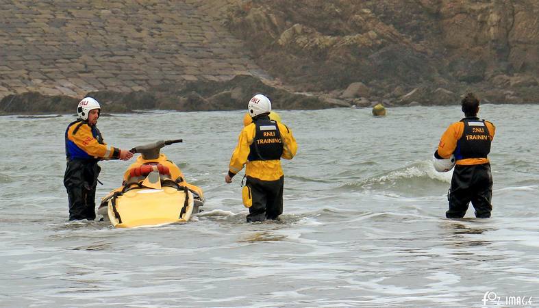 19 February 2017 - Bude RNLI Rescue Water Craft training © Ian Foster / fozimage