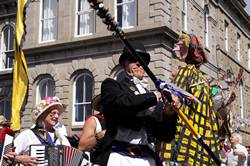 Mazey day procession