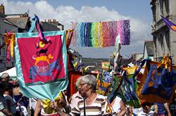 Polperro festival - procession