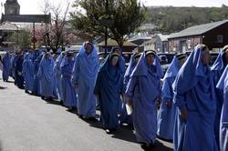 procession along Fore Street