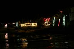 Christmas lights at Mousehole