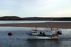 Padstow fishing boat