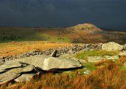 Looking north to Sharptor