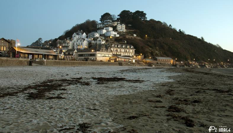 23 January 2017 - Sunrise over the Banjo Pier, East Looe beach © Ian Foster / fozimage