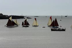 Racing in Plymouth Sound