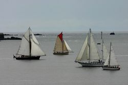 Racing in Plymouth Sound