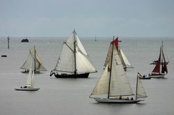 Racing in Plymouth Sound