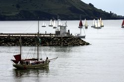 Racing in Plymouth Sound