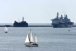 Racing in Plymouth Sound