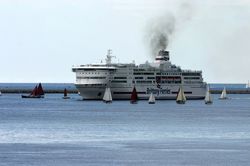 Racing in Plymouth Sound