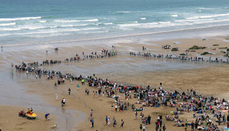 Polo on the Beach - © Ian Foster / fozimage 5th July 2014 - Polo on the Beach - © Ian Foster / fozimage