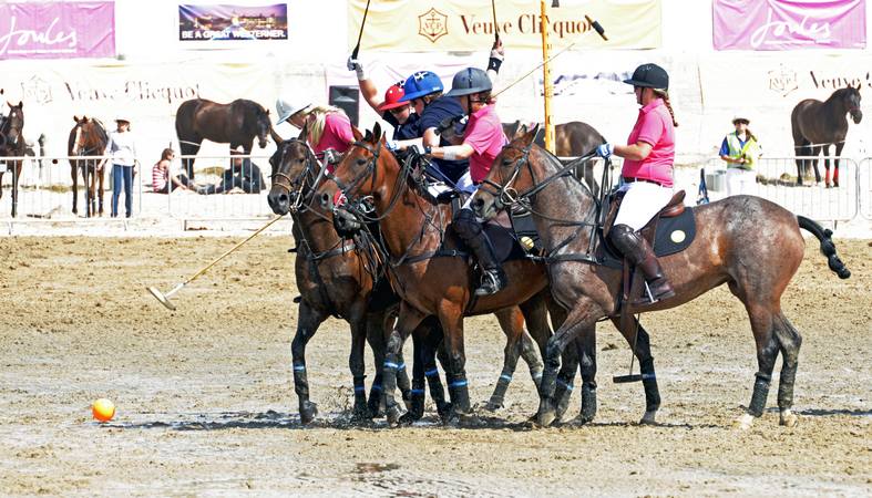 Polo on the Beach - © Ian Foster / fozimage 5th July 2014 - Polo on the Beach - © Ian Foster / fozimage