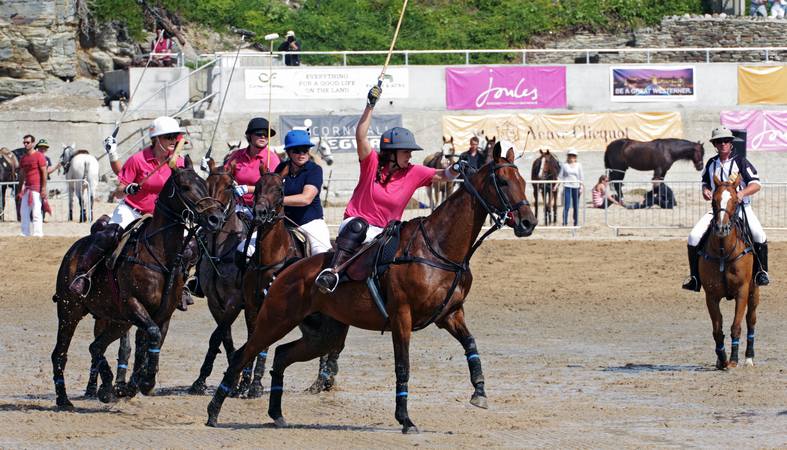 Polo on the Beach - © Ian Foster / fozimage 5th July 2014 - Polo on the Beach - © Ian Foster / fozimage