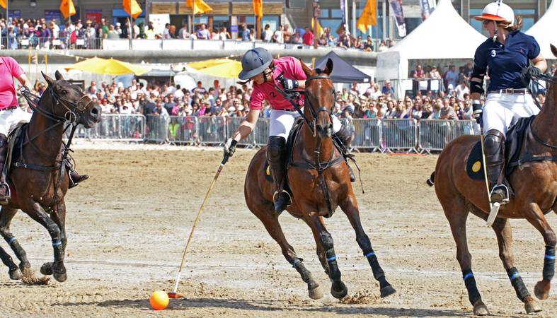 Polo on the Beach - © Ian Foster / fozimage 5th July 2014 - Polo on the Beach - © Ian Foster / fozimage