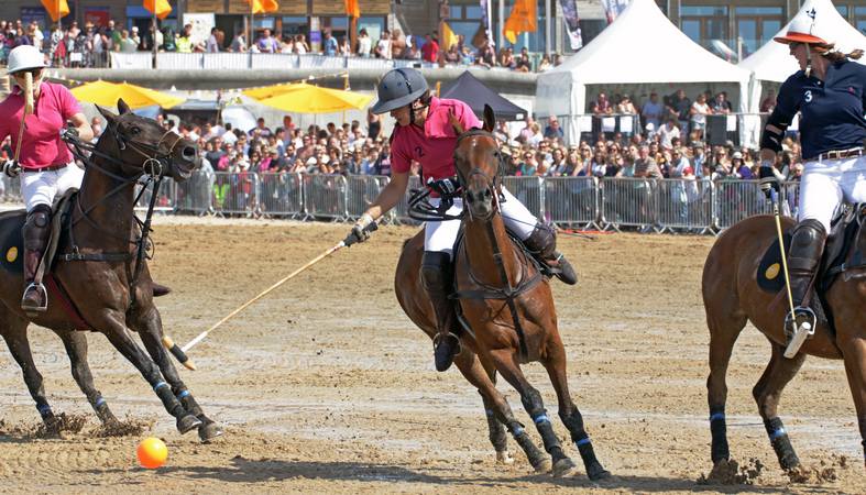 Polo on the Beach - © Ian Foster / fozimage 5th July 2014 - Polo on the Beach - © Ian Foster / fozimage