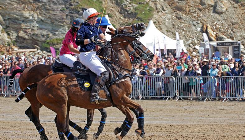Polo on the Beach - © Ian Foster / fozimage 5th July 2014 - Polo on the Beach - © Ian Foster / fozimage