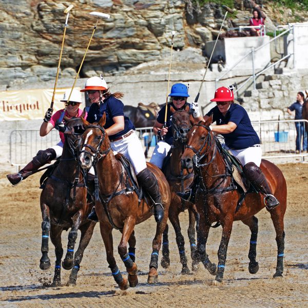 Polo on the Beach - © Ian Foster / fozimage 5th July 2014 - Polo on the Beach - © Ian Foster / fozimage