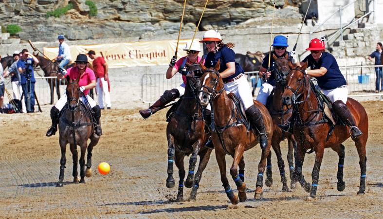Polo on the Beach - © Ian Foster / fozimage 5th July 2014 - Polo on the Beach - © Ian Foster / fozimage