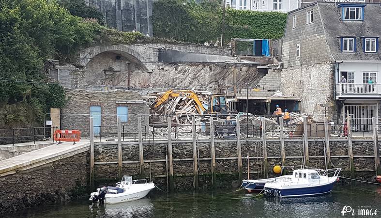 14 July 2017 - The hidden arch behind the old Sardine factory © Ian Foster / fozimage