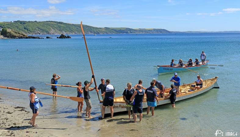 1 July 2017 - Looe Gig Regatta © Ian Foster / fozimage