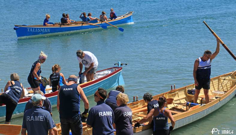 1 July 2017 - Looe Gig Regatta © Ian Foster / fozimage