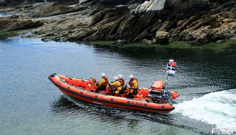 8 July 2017 - Looe RNLI Atlantic 85 B-894 Sheila and Dennis Tongue II © Ian Foster / fozimage