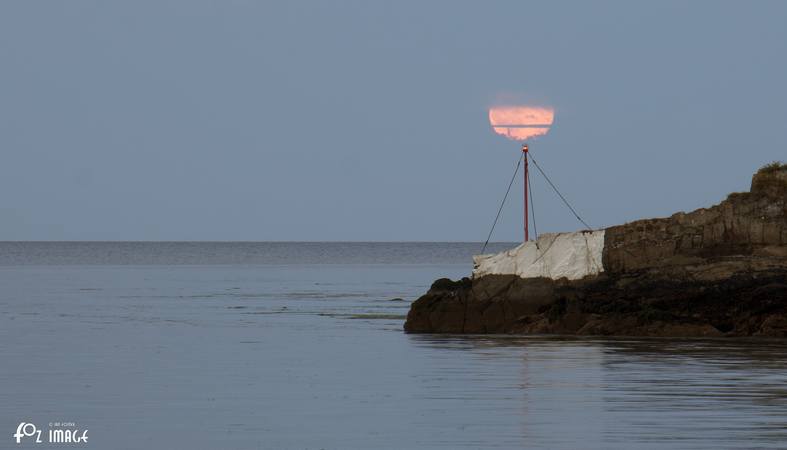 9 July 2017 - Moonrise over White Rock © Ian Foster / fozimage