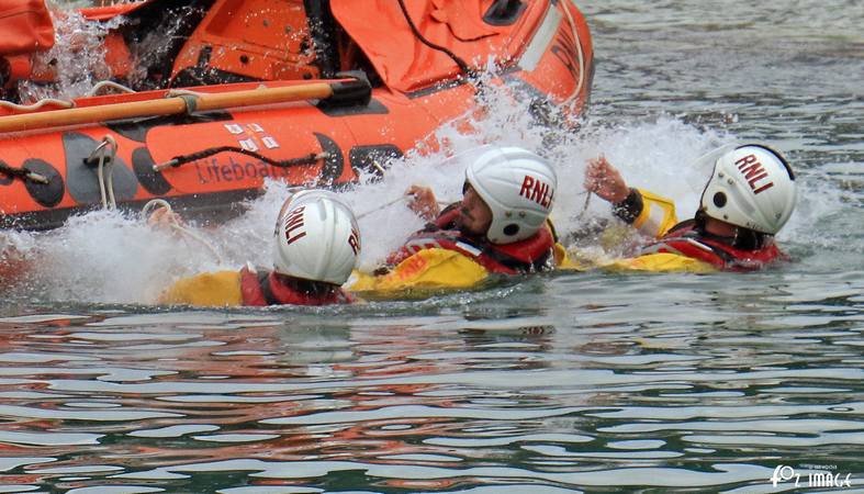 12 July 2017 - RNLI Capsize boat training © Ian Foster / fozimage