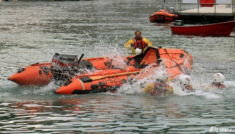 12 July 2017 - RNLI Capsize boat training © Ian Foster / fozimage