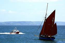 Mevagissey working sail regatta - FY7 Our Daddy