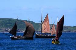 Mevagissey working sail regatta - FY20 Vilona May SS19 Ripple and LT1192 Keewaydin