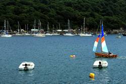 Sailing in Fowey