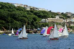 Sailing in Fowey