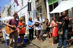 Penzance - Mazey day - Street entertainers