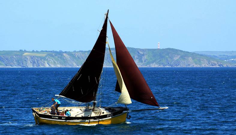 Western Morning View - Mevagissey's working sail regatta - © Ian Foster / fozimage