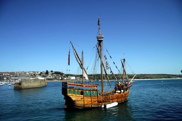 26th June 2011 - The Matthew joins PZ 2011 maritime festival.