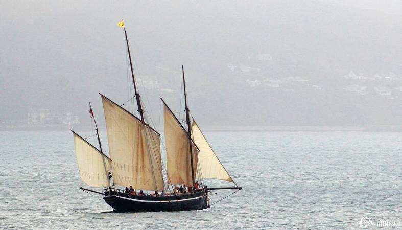 11 June 2017 - Looe Lugger Regatta - Grayhound © Ian Foster / fozimage