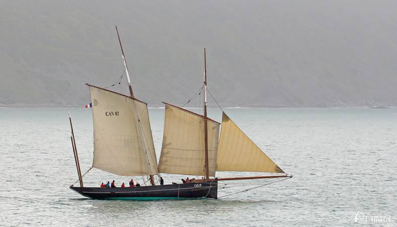 11 June 2017 - Looe Lugger Regatta - La Cancalaise © Ian Foster / fozimage