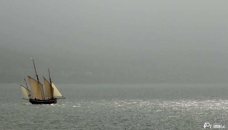 11 June 2017 - Looe Lugger Regatta - Grayhound © Ian Foster / fozimage