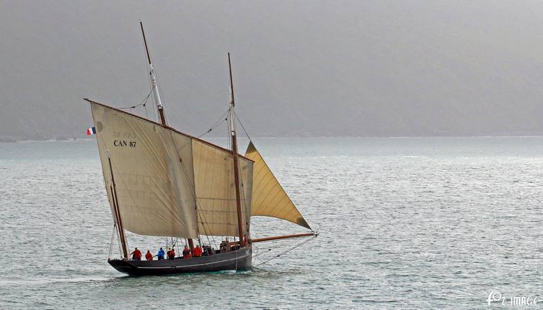 11 June 2017 - Looe Lugger Regatta - La Cancalaise © Ian Foster / fozimage