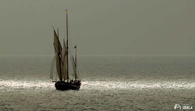 11 June 2017 - Looe Lugger Regatta - Grayhound © Ian Foster / fozimage