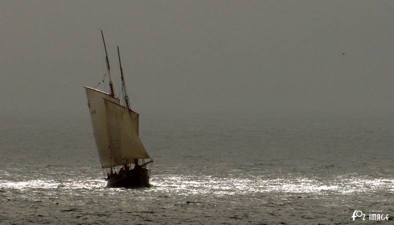 11 June 2017 - Looe Lugger Regatta - La Cancalaise © Ian Foster / fozimage