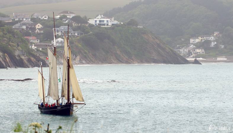 11 June 2017 - Looe Lugger Regatta - La Cancalaise © Ian Foster / fozimage