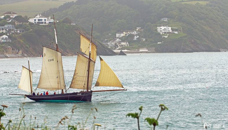 11 June 2017 - Looe Lugger Regatta - La Cancalaise © Ian Foster / fozimage