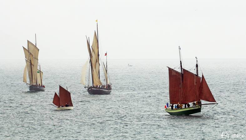 11 June 2017 - Looe Lugger Regatta © Ian Foster / fozimage