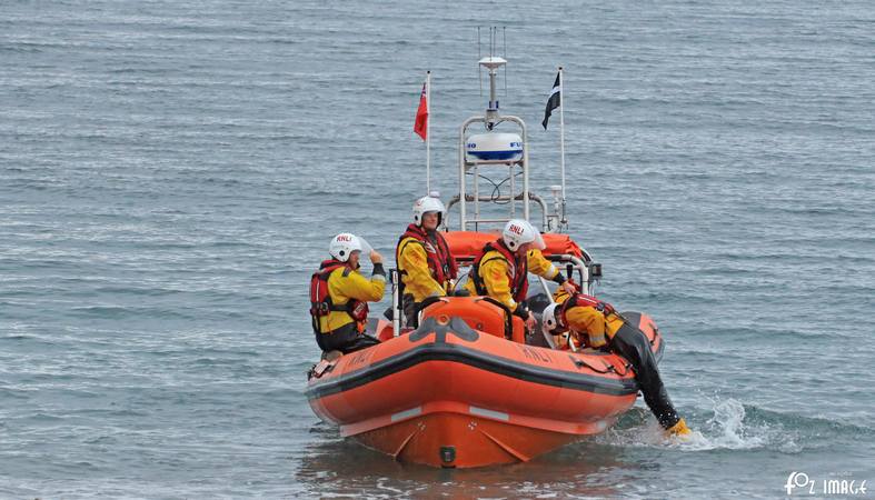 28 June 2017 - Looe RNLI Training with RNLI Lifeguards on Seaton beach © Ian Foster / fozimage